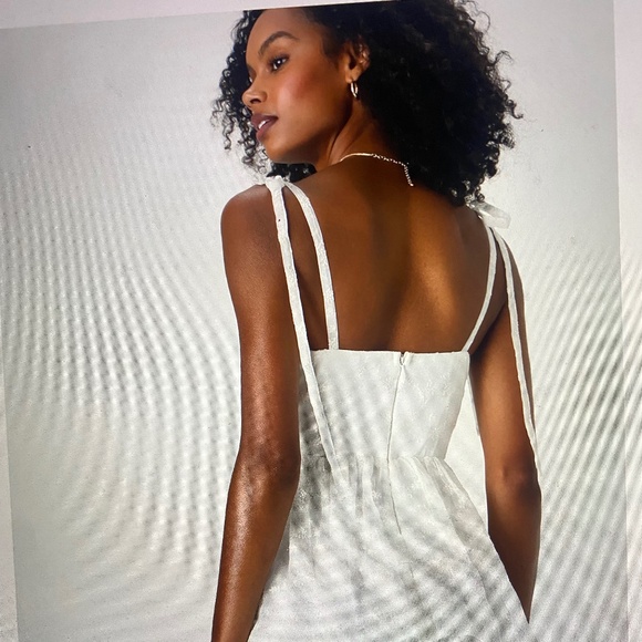 Lulus White Midi Dress - Picture 1 of 2